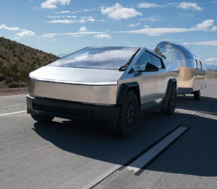 Pickup Tesla Cybertruck lost to Model X in towing heavy trailers