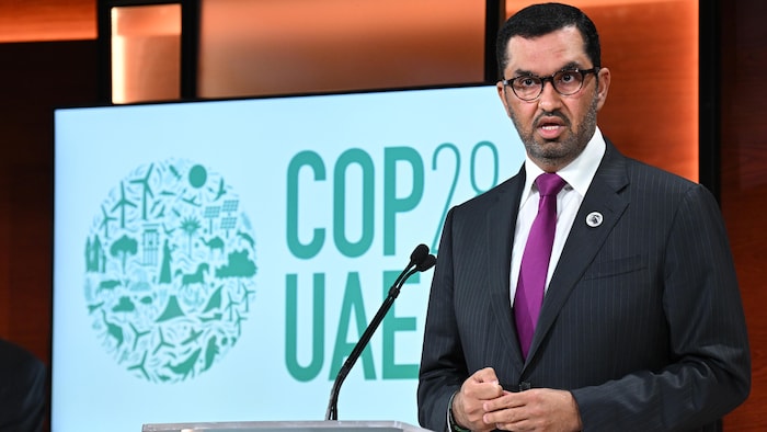 COP28: the pre ;resident Sultan Al Jaber in embarrassment | COP28: climate summit in Dubai
