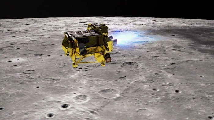 Japanese probe reaches lunar surface