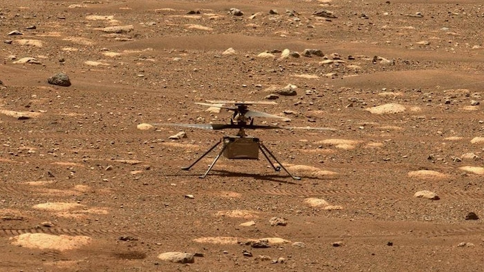 NASA has re-established contact with its helicopter ;re on Mars