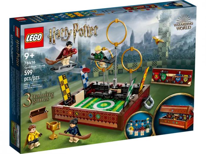 Harry Potter: the LEGO Quidditch Trunk set to catch the Snitch