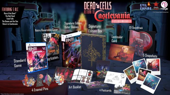 Dead Cells Return to Castlevania: a collector's box set for retrogaming fans
