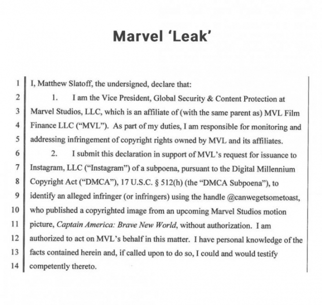 Captain America 4: Marvel takes action against the film leaks on Instagram