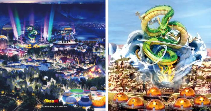 Dragon Ball: the theme park inspired by the anime reveals new images 