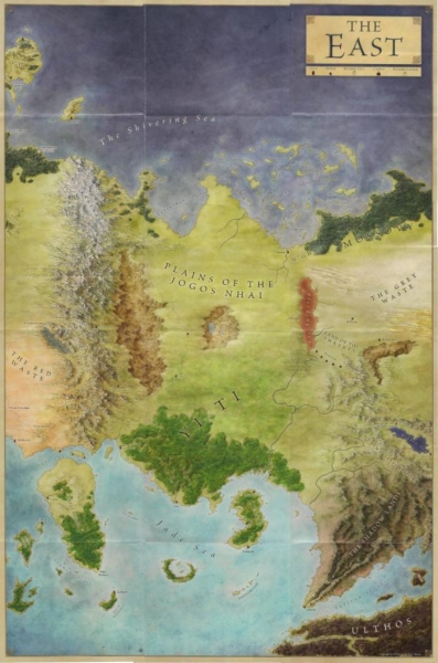 Interactive map of Game of Thrones from cover - Hitek
