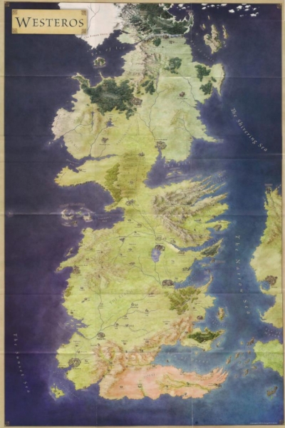 Interactive Game of Thrones map to discover - Hitek