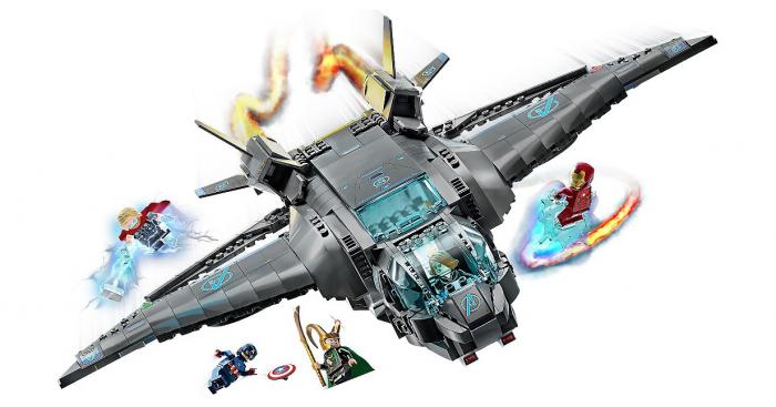 LEGO Marvel: the Avengers Quinjet ship is back on sale