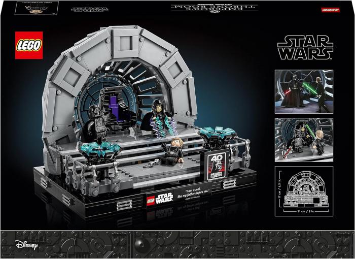LEGO Star Wars Diorama of the Emperor's Throne Room: one set collector