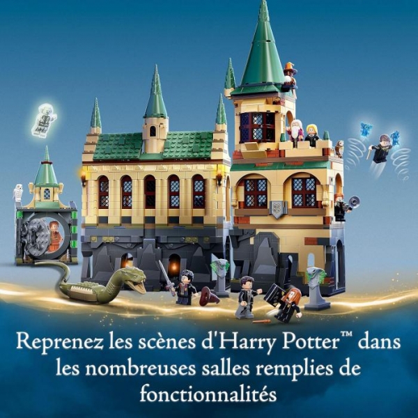 LEGO Harry Potter: rebuild the scene from The Chamber of Secrets