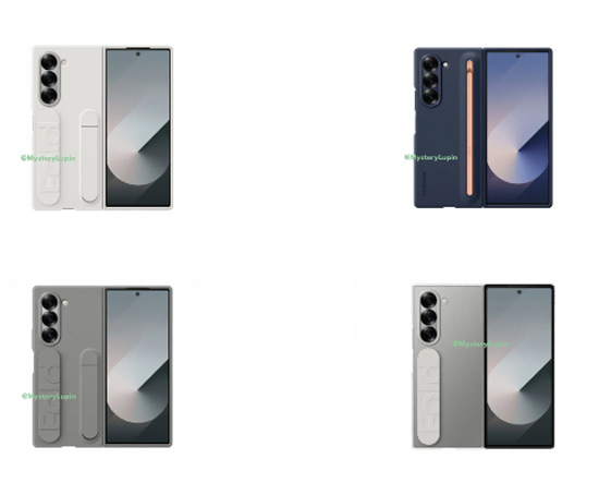 The design of Galaxy Z Flip 6 and Fold 6 smartphones is revealed in official images