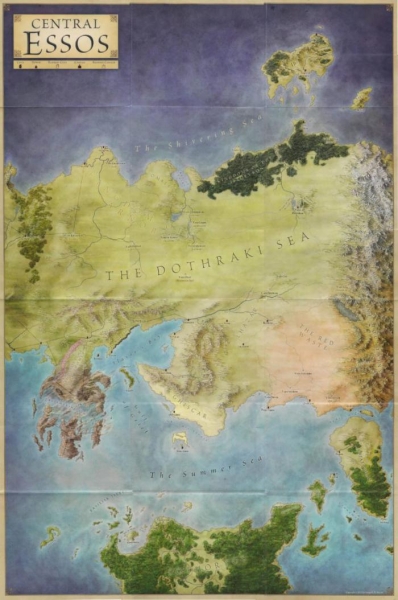 Game of Thrones interactive map to discover - Hitek