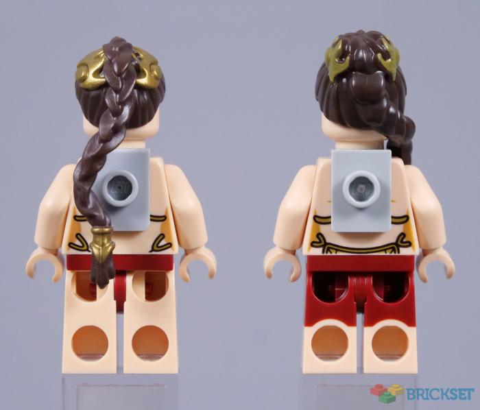 LEGO: Slave Princess Leia, 2024 version, is more modest than in Star Wars