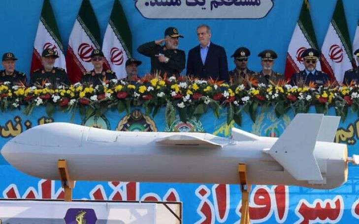 Iran Shows New Ballistic Missile and Modernized 