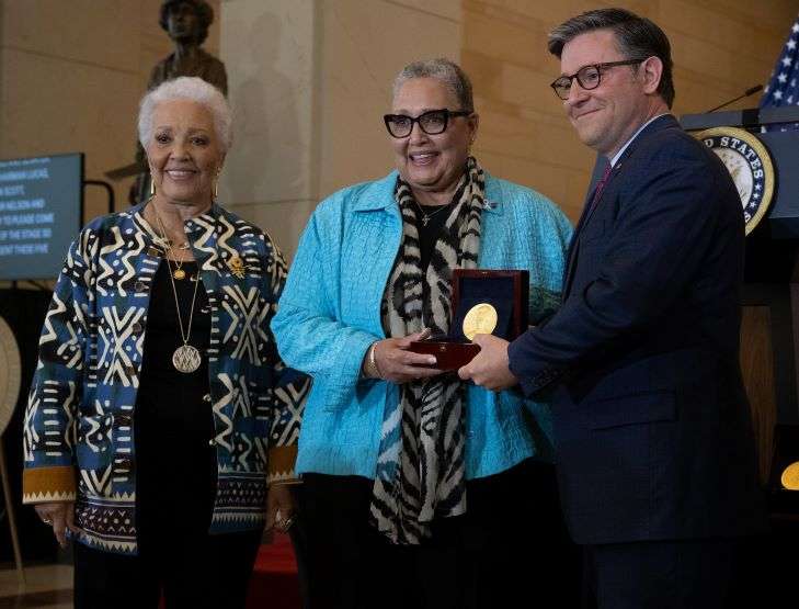 NASA Women Who Are the Subject of Book and Movie 'Hidden Figures' Receive Congressional Gold Medals