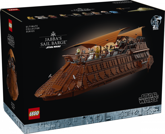 Jabba's Sail Barge: a new LEGO Star Wars set announced, but watch your savings