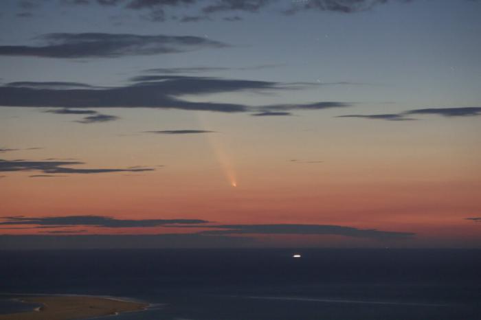 Comet Tsuchinshan-Atlas: discover the 14 most beautiful photos of the comet of the site ;cle