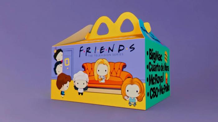 Friends: fans of the sitcom will rush to McDonald's for this special product