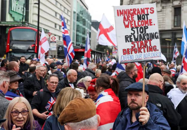 Anti-migrant sentiment is growing in Britain