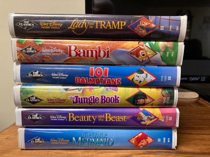 These old school Disney VHS tapes can help you make ends meet