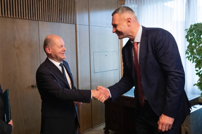 Leipzig has teamed up with Klitschko and Scholz (photo)