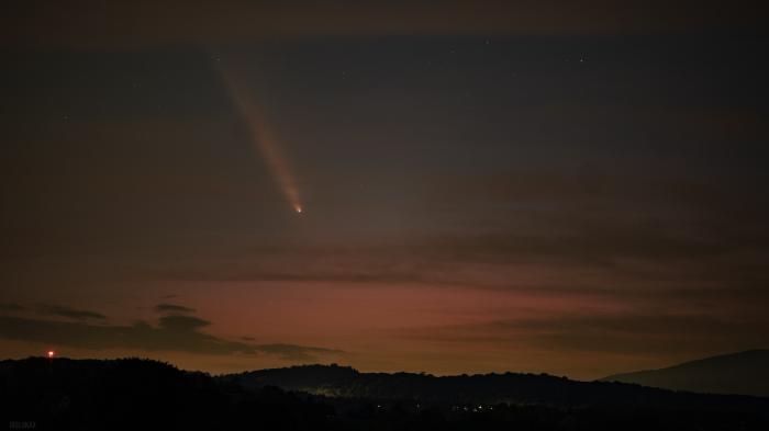 Comet Tsuchinshan-Atlas: discover the 14 most beautiful photos of the comet of the site ;cle