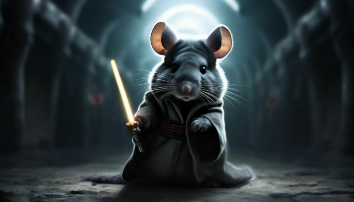 Star Wars: like Jedi, these rats know how to use the Force