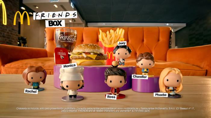 Friends: fans of the sitcom will rush to McDonald's for this special product