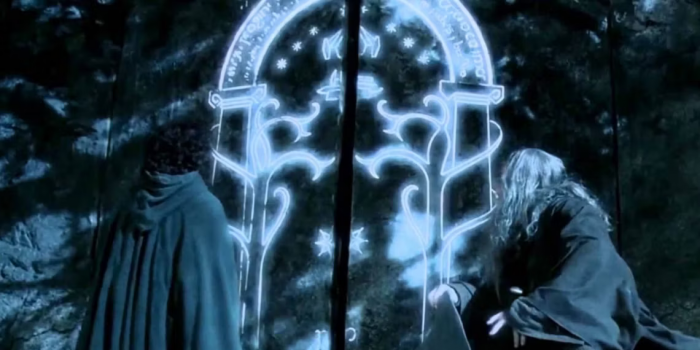 The Lord of the Rings: Moria as drawn by Tolkien himself