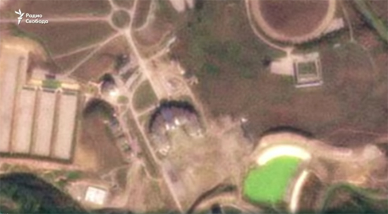 The media published satellite photos of the university special forces in Chechnya, which was attacked by drones