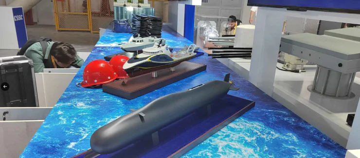 China showed an unmanned mini-submarine: why does the PLA need a new device from CSSC