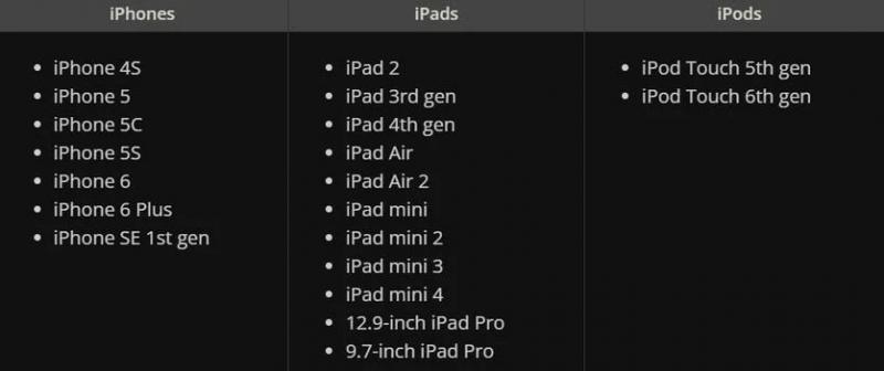 Older iPhone and iPad models will be deprived of access to an important function