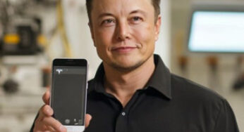 Tesla smartphone concept with rounded edges unveiled