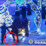 A vandal who became an Internet “star” by damaging New Year’s installations was detained in Dnipro