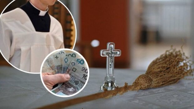 The priests revealed how much they collected during the caroling. The donations were not only in złoty