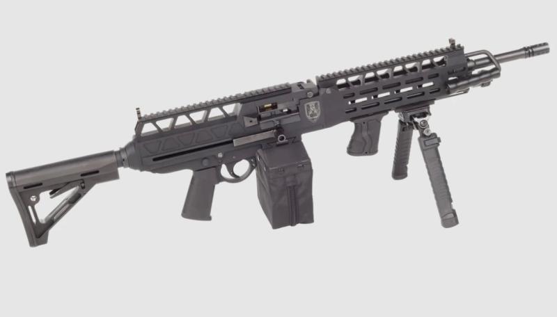 Czech developers have introduced a new NATO-standard PZD Mk24 light machine gun