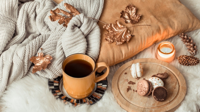 How to create a cozy atmosphere at home when it gets very cold outside